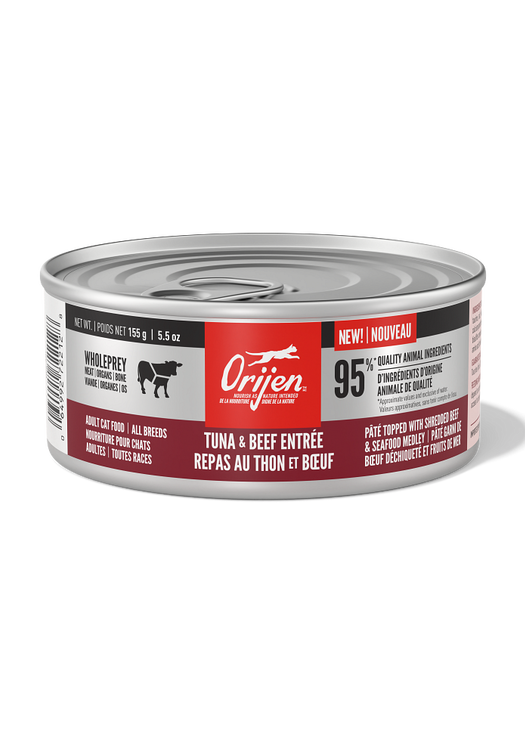 Tuna & Beef Entr&eacute;e Wet Cat Food